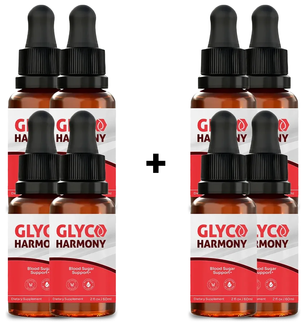 Buy 4 get 4 free: eight Glyco Harmony bottles